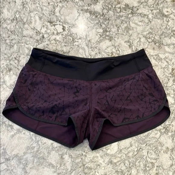 ✨ Lululemon Purple Speed Up Shorts - Size 8, NWOT, 2.5” Inseam