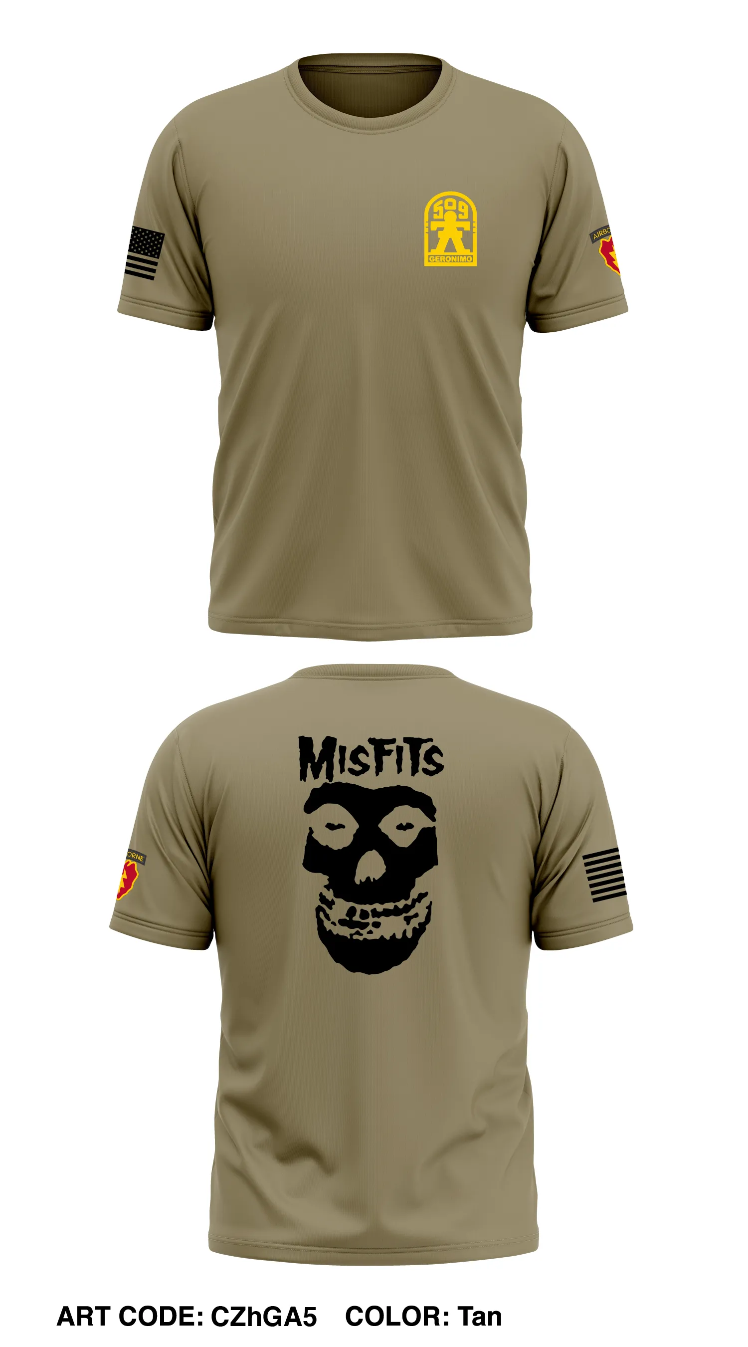 3 Gun HHC 3-509 Store 1 Core Men's SS Performance Tee - CZhGA5