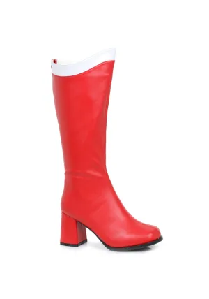 3 Knee High Boot With Zipper. Womens