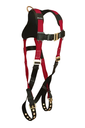 7008B Falltech Tradesman® Plus 1D Standard Non-belted Full Body Harness, Tongue Buckle Leg Adjustment