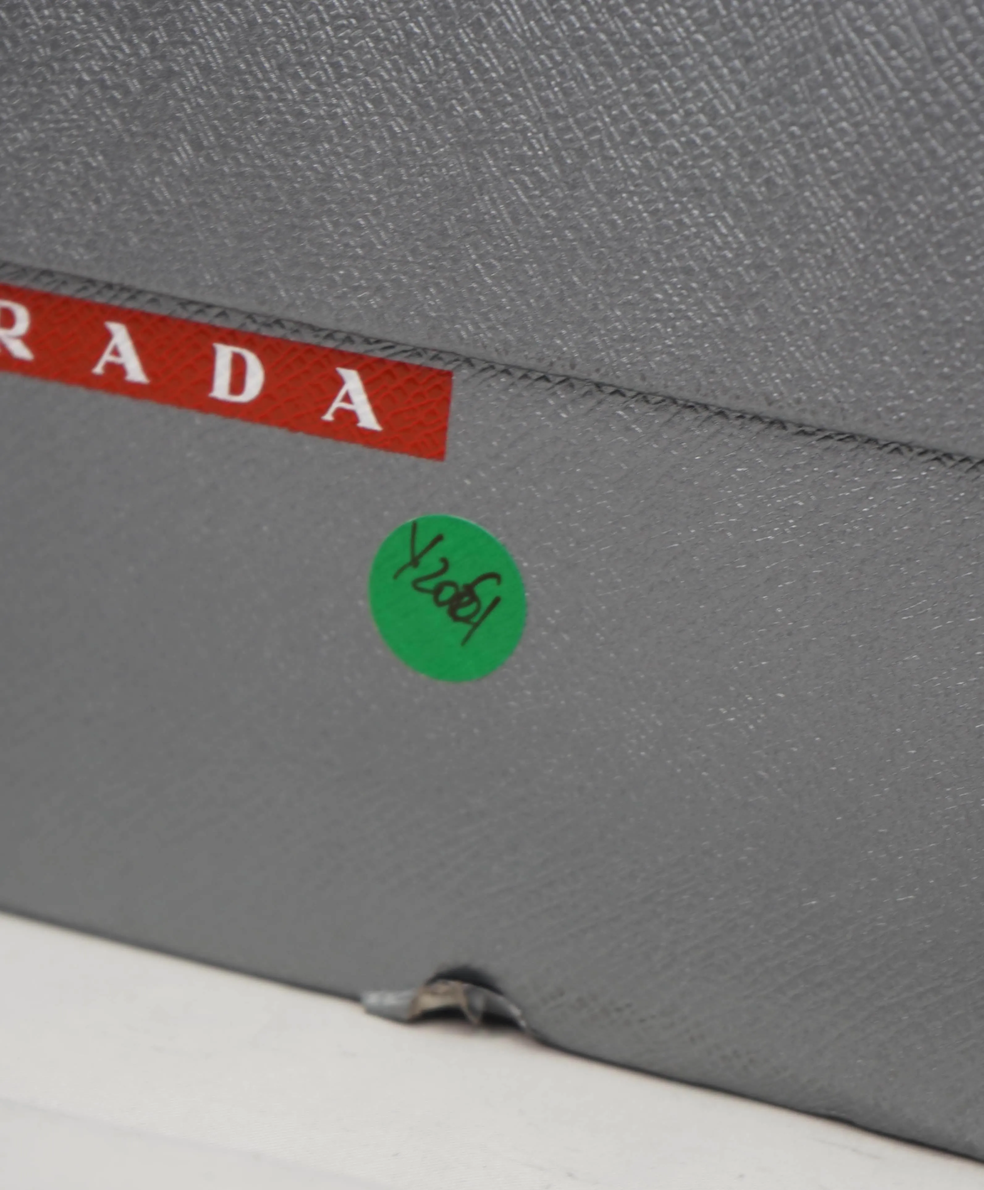 $850 PRADA - *LINEA ROSSA* Black Slip On Logo Vamp Loafer - 8 US (7 Prada)