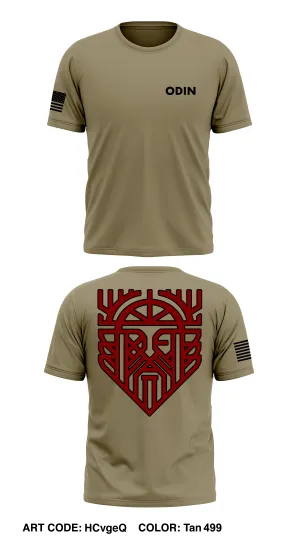 A Co “ODIN”, 127th AEB, 1st BCT Store 1 Core Men's SS Performance Tee - HCvgeQ