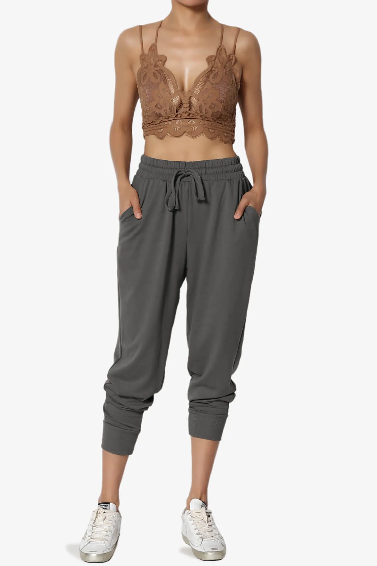 Adella Crochet Lace Bralette PLUS