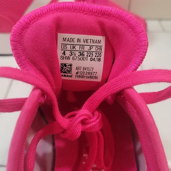 Adidas Hot Pink Ortholite Sneakers - NEW