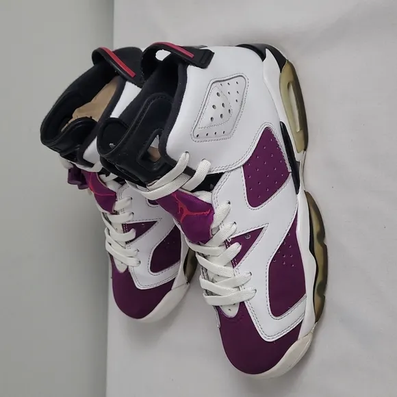 Air Jordan retro 6 grapes athletic shoes