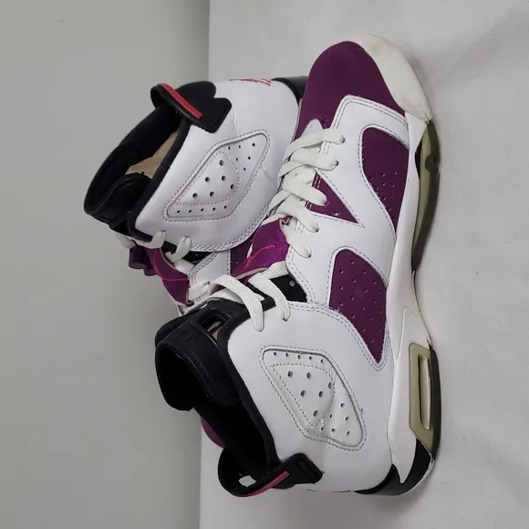 Air Jordan retro 6 grapes athletic shoes