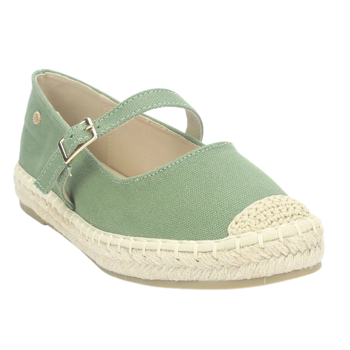 Alpargatas Chalada Mujer Dijon-11 Verde Casual