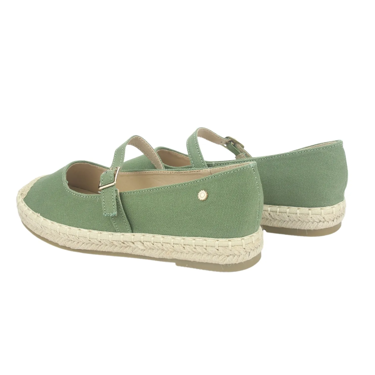 Alpargatas Chalada Mujer Dijon-11 Verde Casual