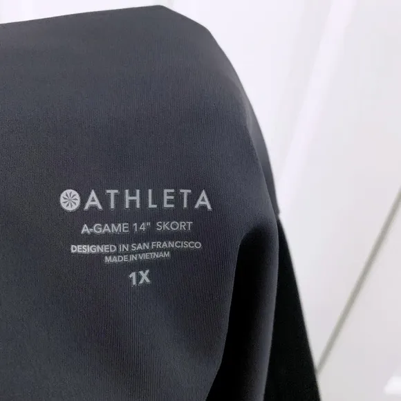 Athleta Perforated A-Game Skirt/Skort