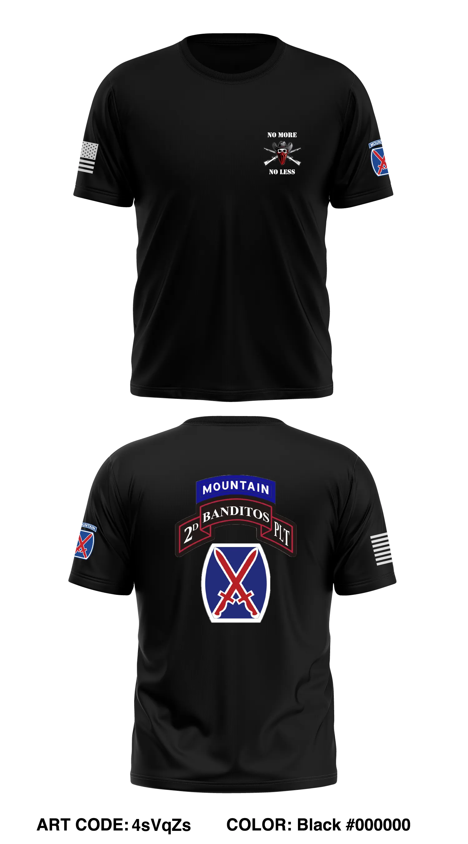 B CO, 2-4 IN REGT Store 1 Core Men's SS Performance Tee - 4sVqZs