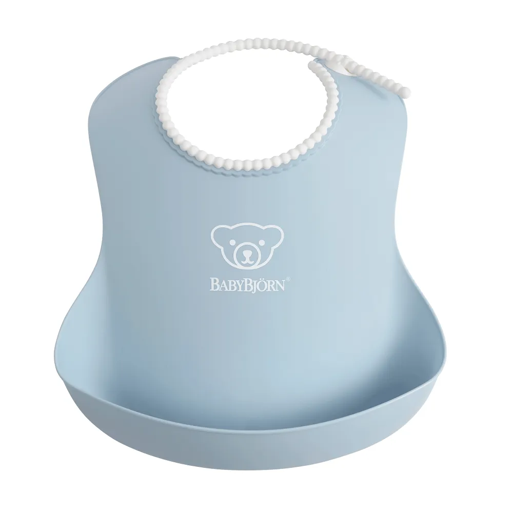 Baby Bjorn Baby Bib Single (Powder Blue)