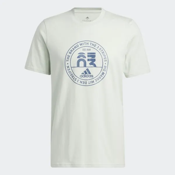 BASICS EMBLEM GRAPHIC TEE