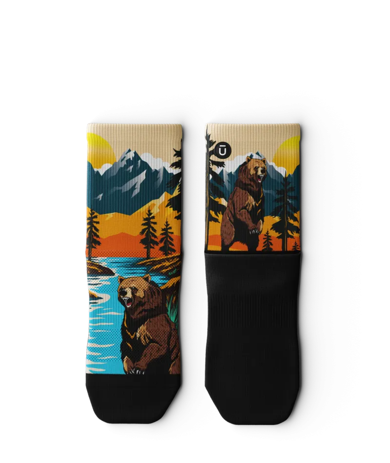 Bearonator Quarter Socks 3-Pack