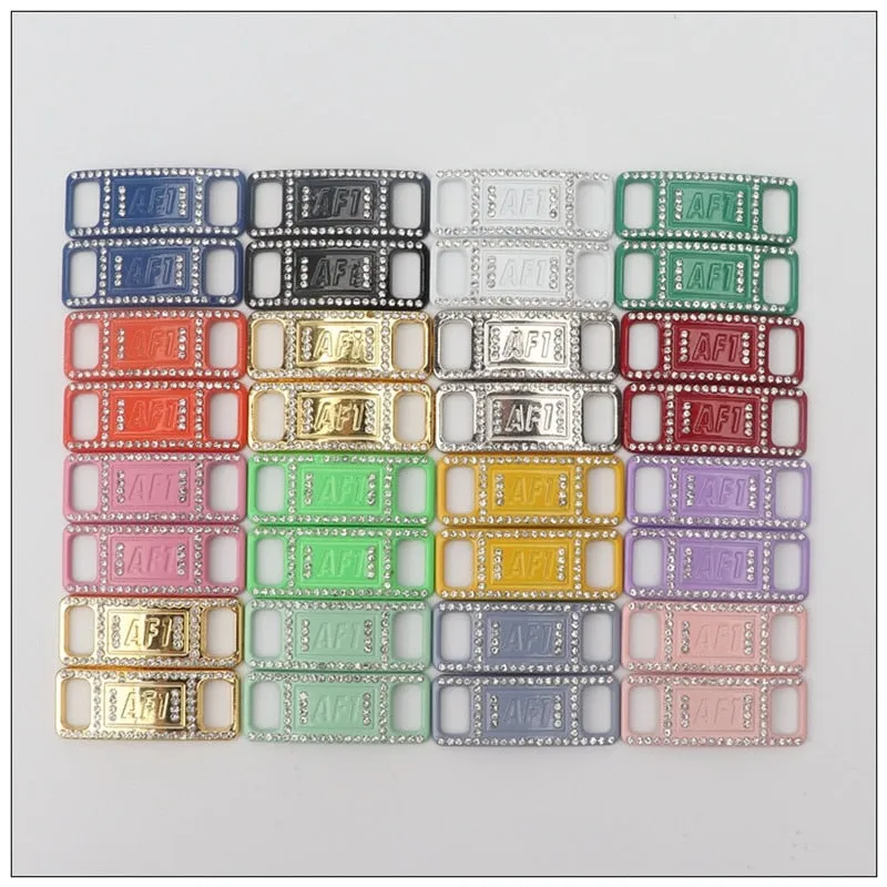 Beautiful Sparkling Crystal Shoelace Locks