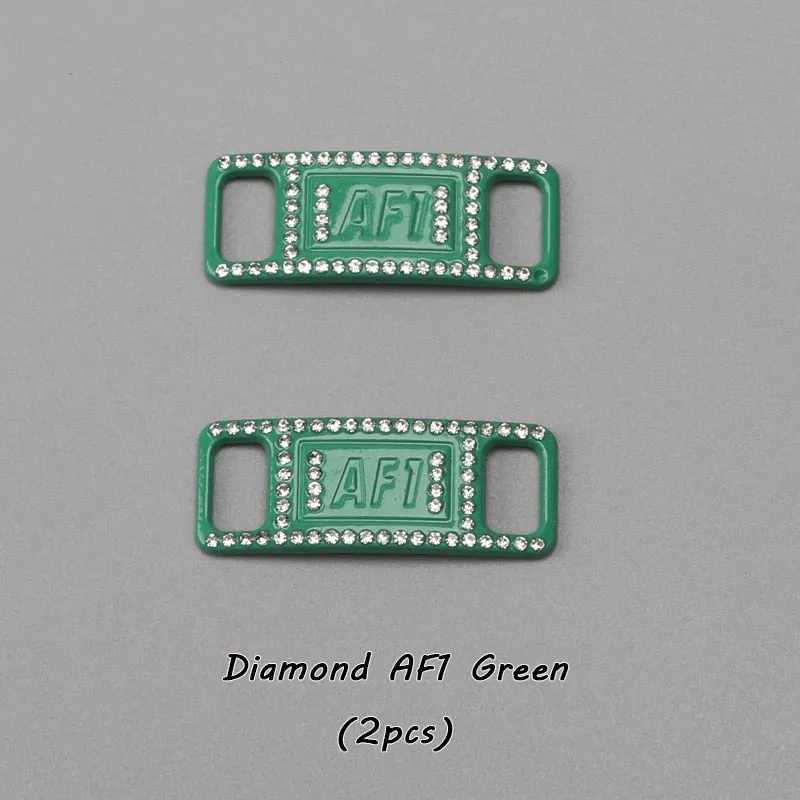 Beautiful Sparkling Crystal Shoelace Locks