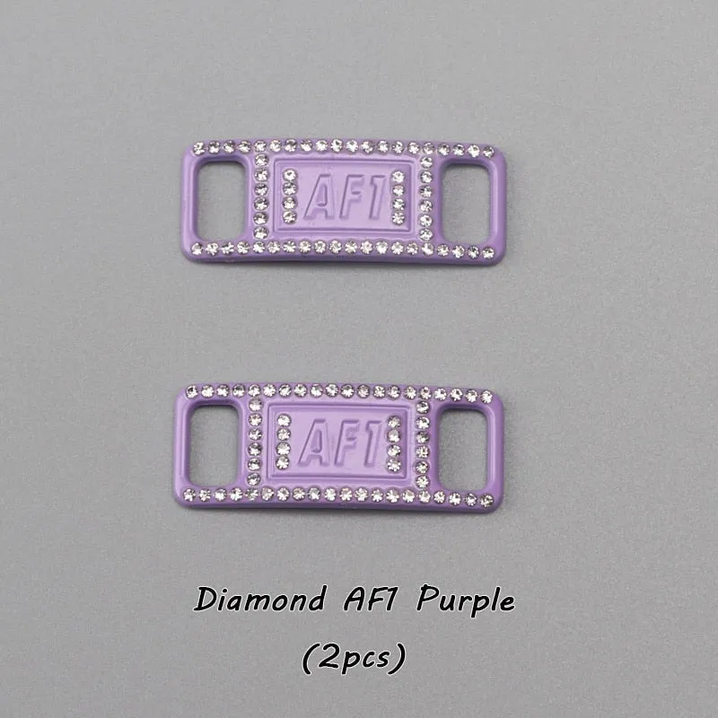 Beautiful Sparkling Crystal Shoelace Locks