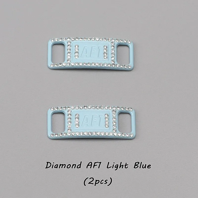 Beautiful Sparkling Crystal Shoelace Locks