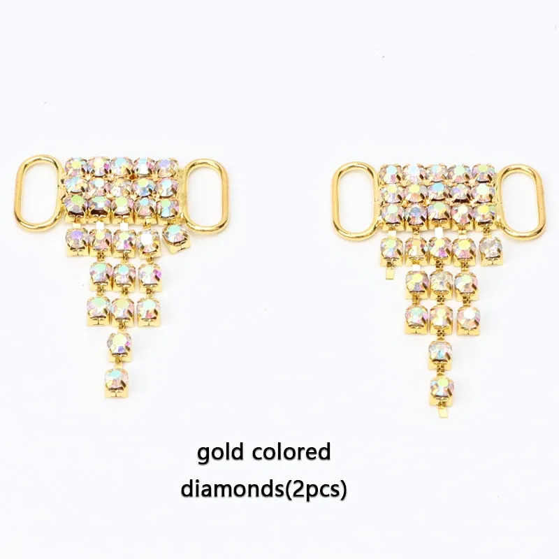 Beautiful Sparkling Crystal Shoelace Locks