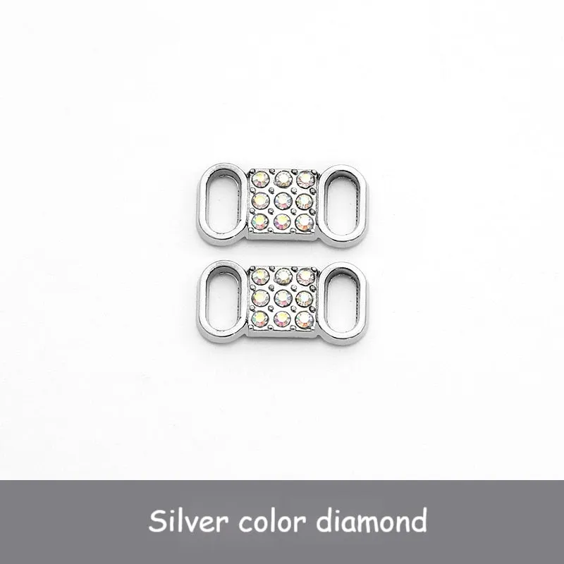 Beautiful Sparkling Crystal Shoelace Locks