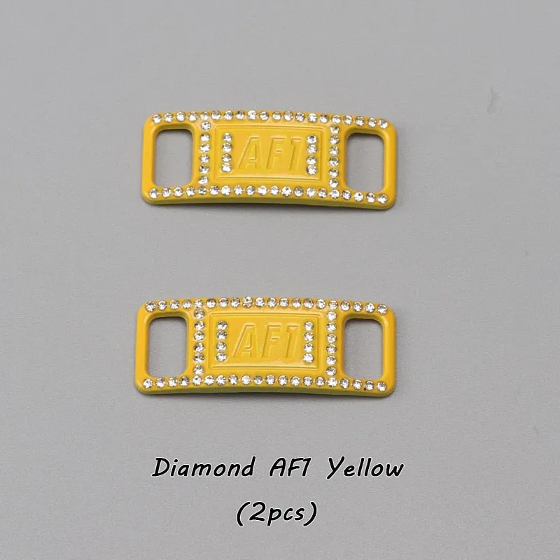 Beautiful Sparkling Crystal Shoelace Locks
