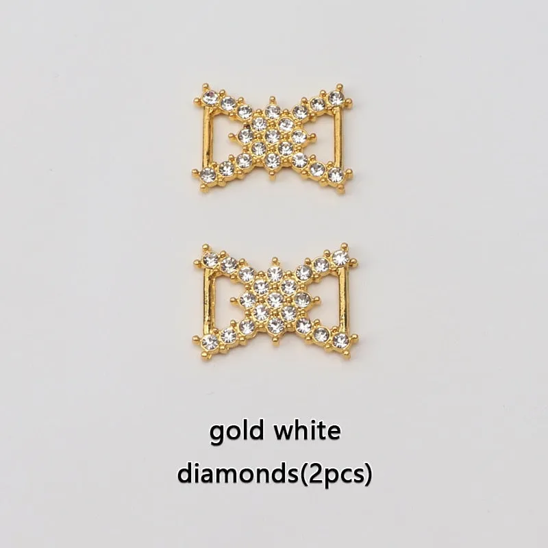 Beautiful Sparkling Crystal Shoelace Locks