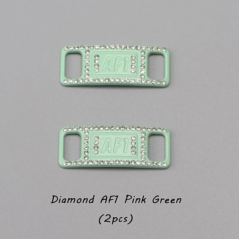 Beautiful Sparkling Crystal Shoelace Locks