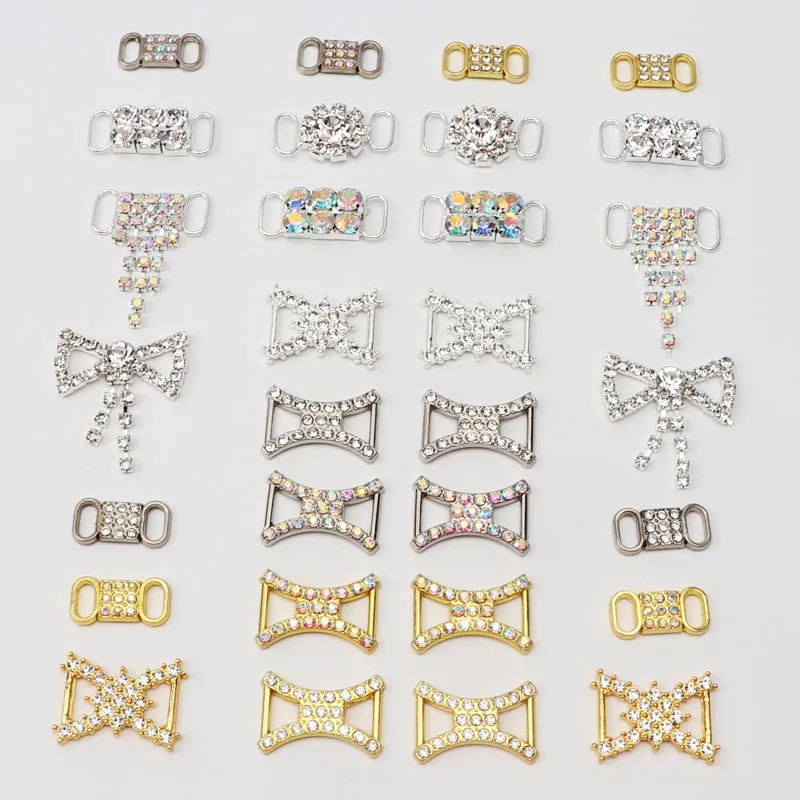 Beautiful Sparkling Crystal Shoelace Locks