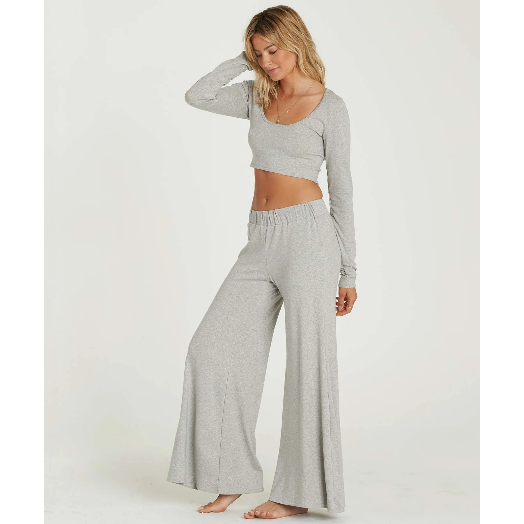 Billabong Women's She Goes Pant | Athletic Grey