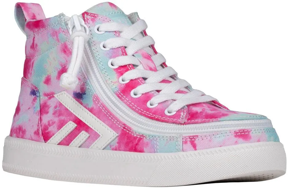 BILLY FOOTWEAR - Pink Watercolor CS High Tops 2.0