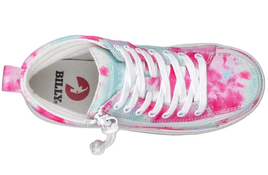 BILLY FOOTWEAR - Pink Watercolor CS High Tops 2.0