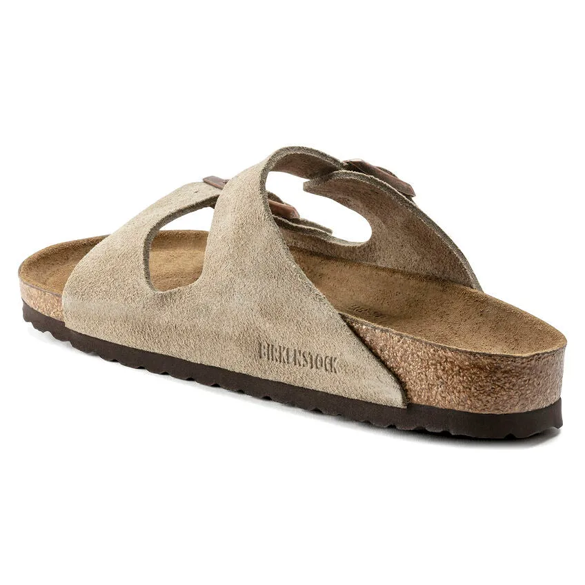 BIRKENSTOCK- ARIZONA SOFT FOOTBED SUEDE LEATHER SANDAL