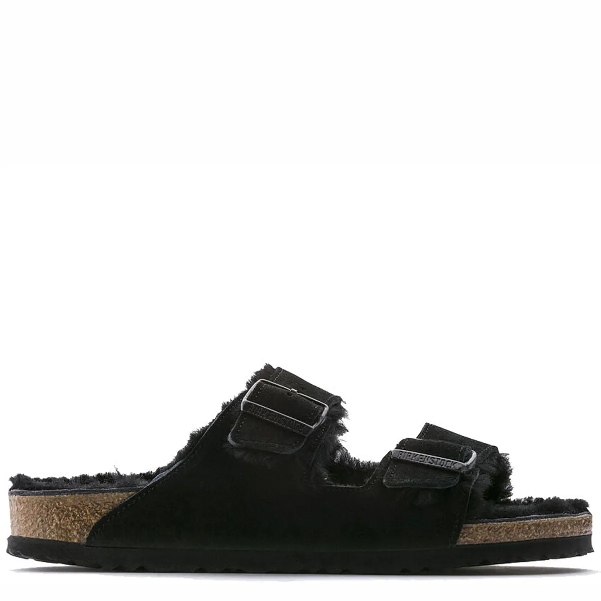 Birkenstock Arizona Suede Leather Narrow Fit Black