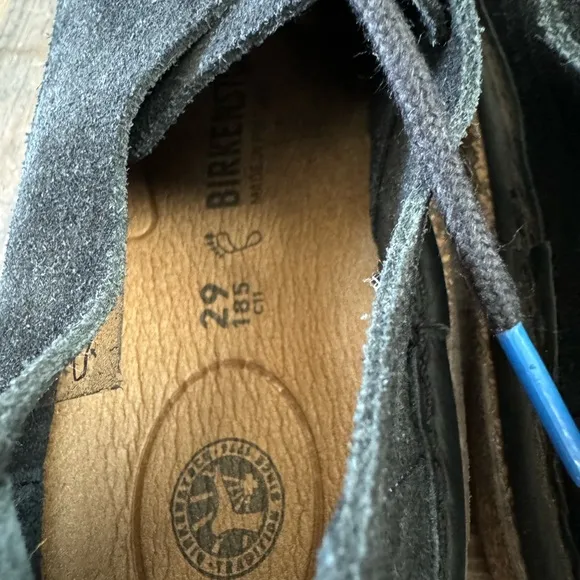 Birkenstock Gary Kids Suede Leather sneakers size 11