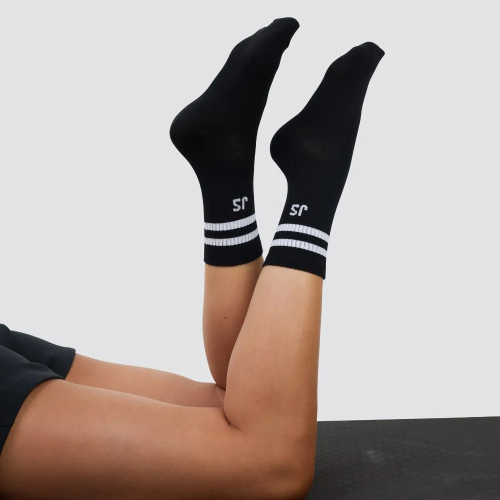 Black Onyx Athletic Socks (3 pack)