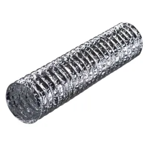Blauberg Blauflex Aluminium Round Flexible Ducting 4" 100mm dia x 5m