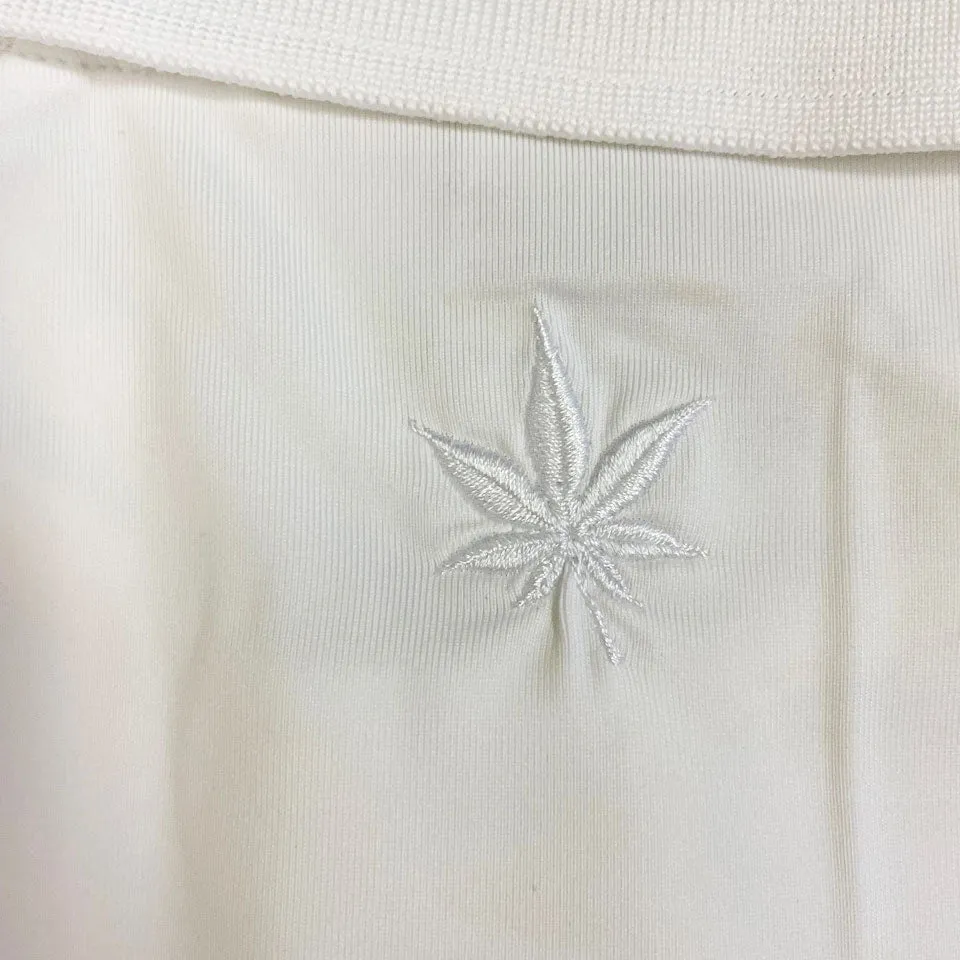 BOAST Men's White Panelled Sleeve Polo 153104003 $85 NEW