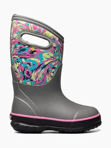 BOGS- KIDS CLASSIC MARBLE WINTER BOOT