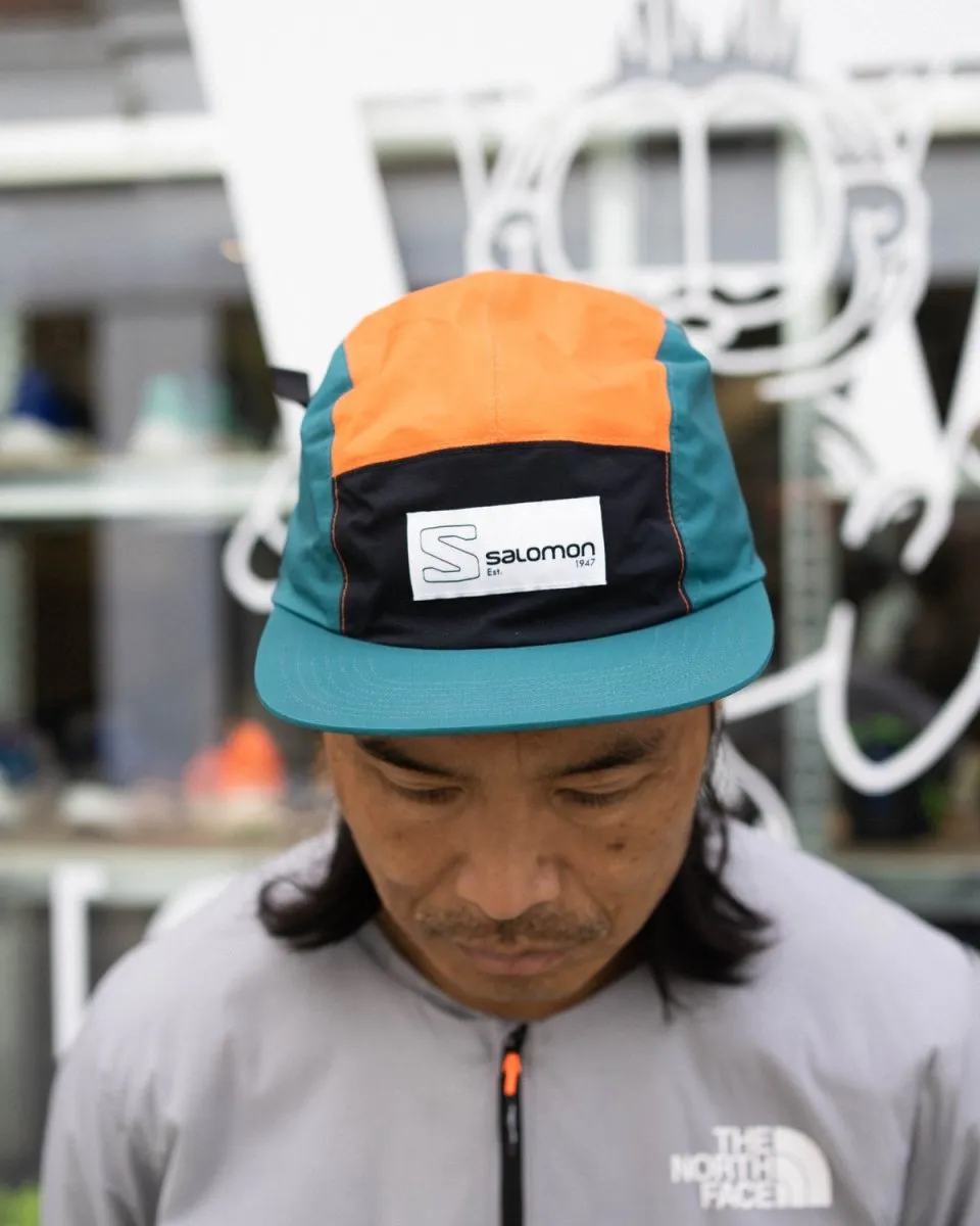 Bonatti Waterproof Five Panel - Orange/Black