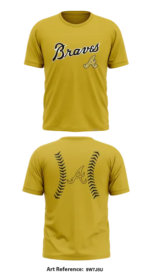 Braves Store 1 Core Men's SS Performance Tee - 9w7J5u