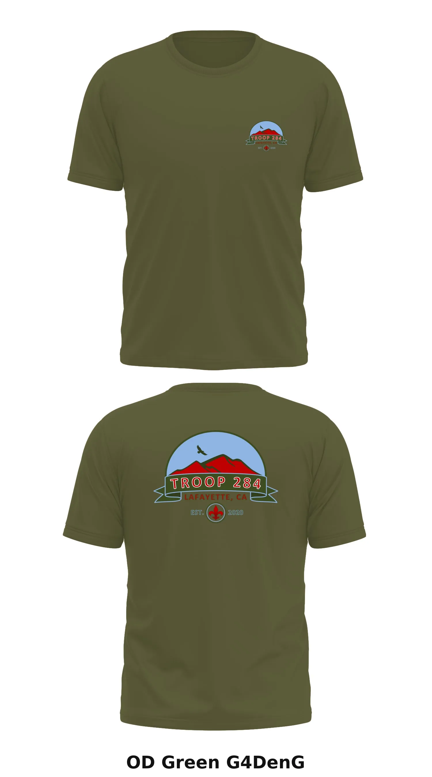 BSA Troop 284 Store 1 Core Men's SS Performance Tee - G4DenG