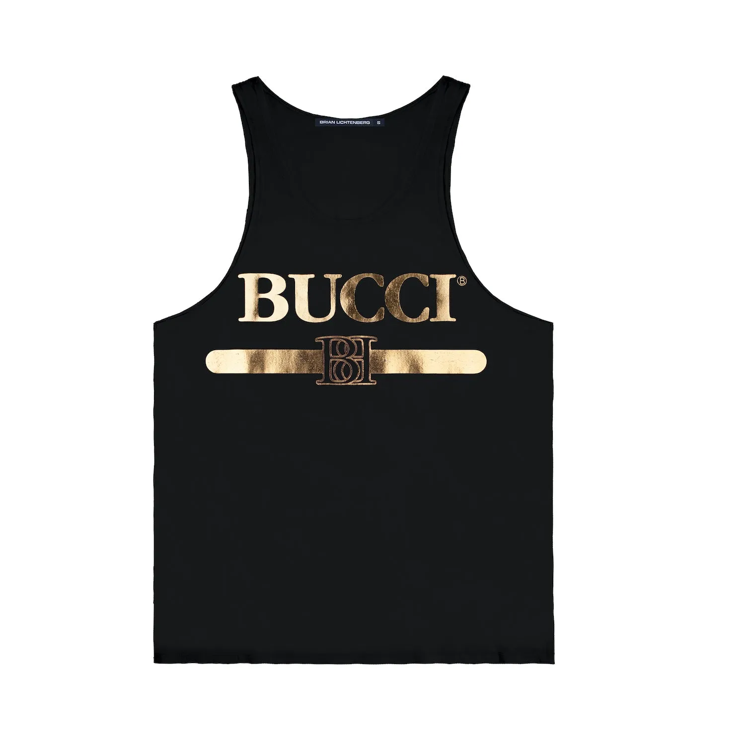 BUCCI GOLD FOIL TANK