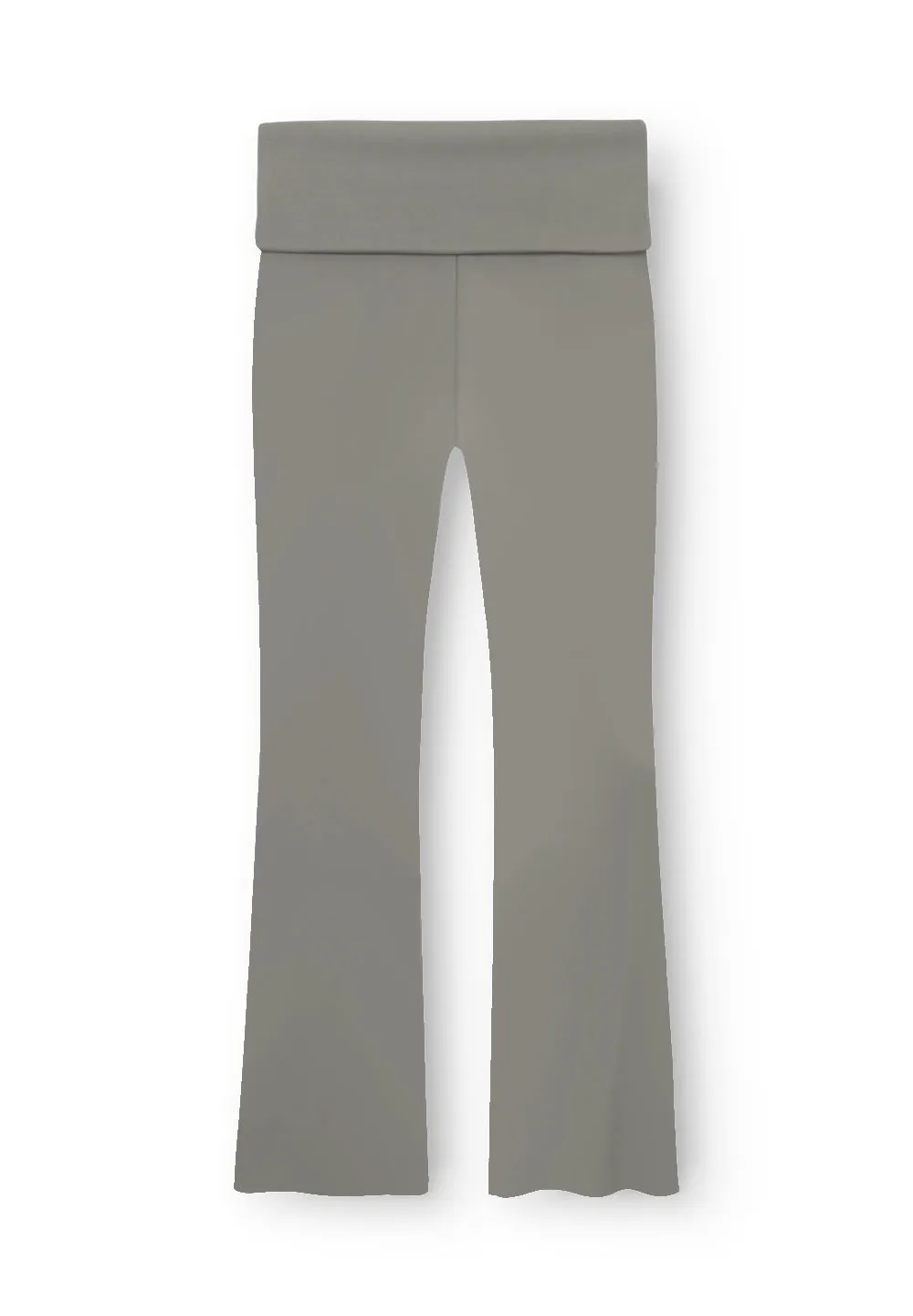 Butter Soft Flare Tights All day - smoke olive