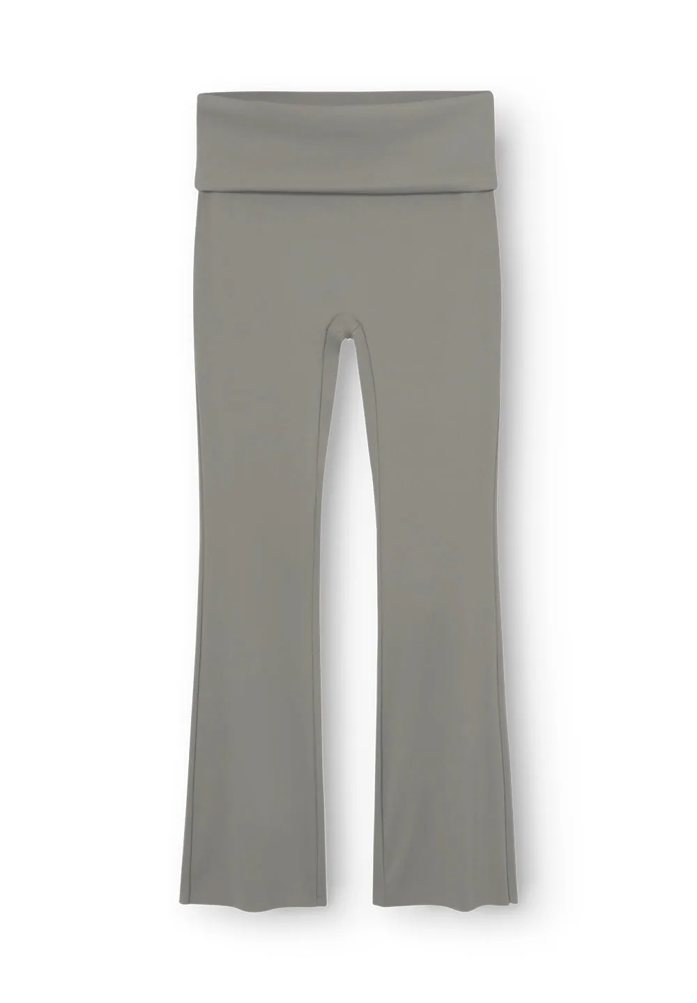 Butter Soft Flare Tights All day - smoke olive