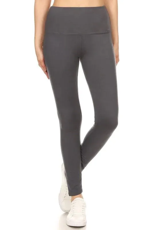buttery-soft yoga waist leggings | 5 colors | one size   one size xl