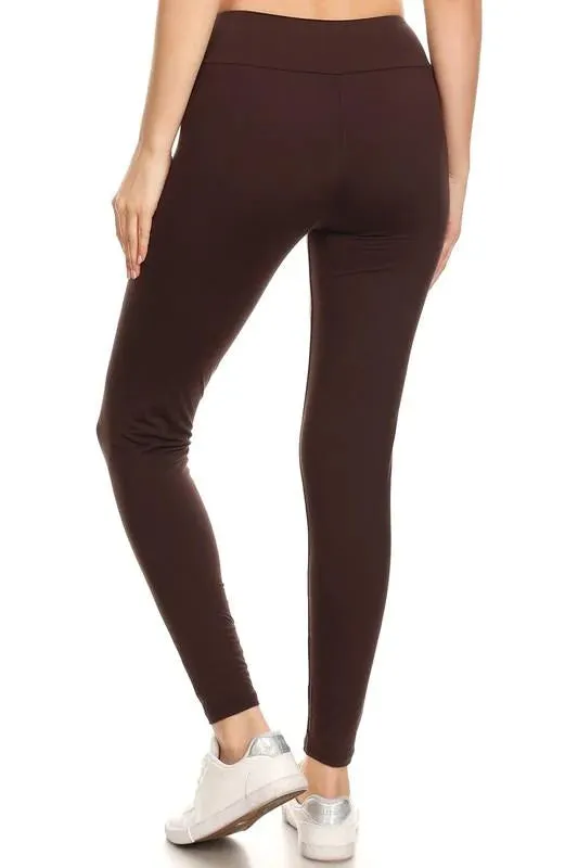 buttery-soft yoga waist leggings | 5 colors | one size   one size xl