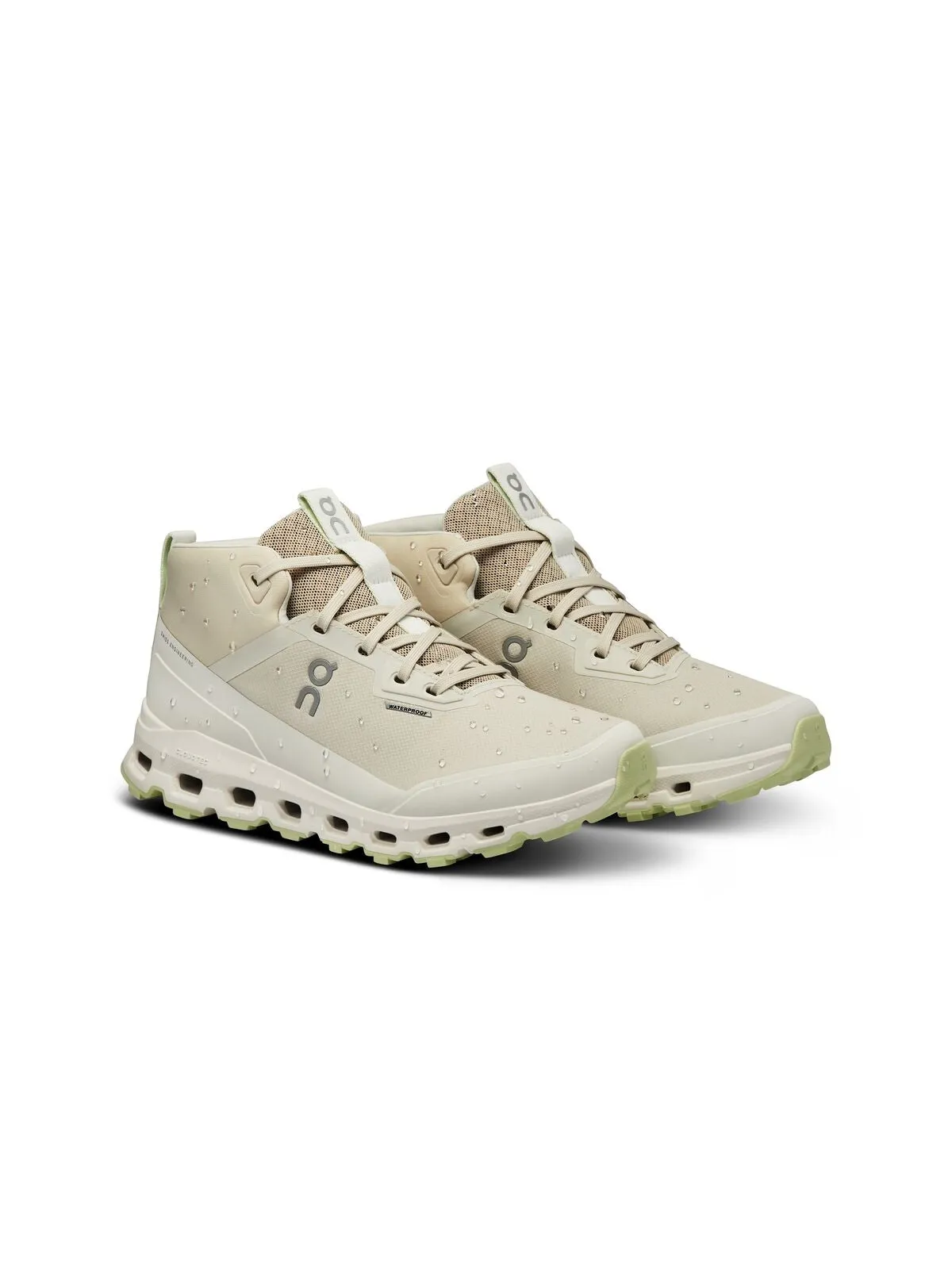 Buty damskie trekkingowe ON RUNNING Cloudroam Waterproof beżowy