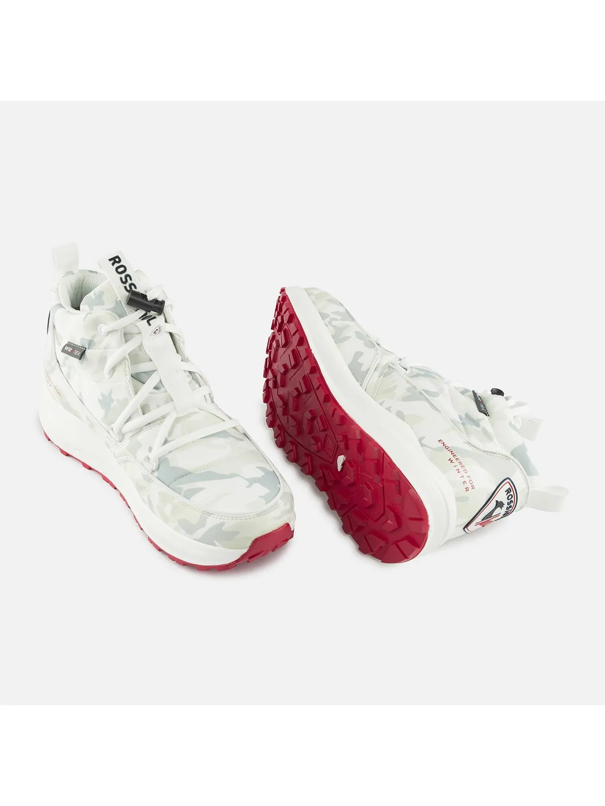 Buty męskie zimowe ROSSIGNOL Rossi Resort Wp Camo White białe
