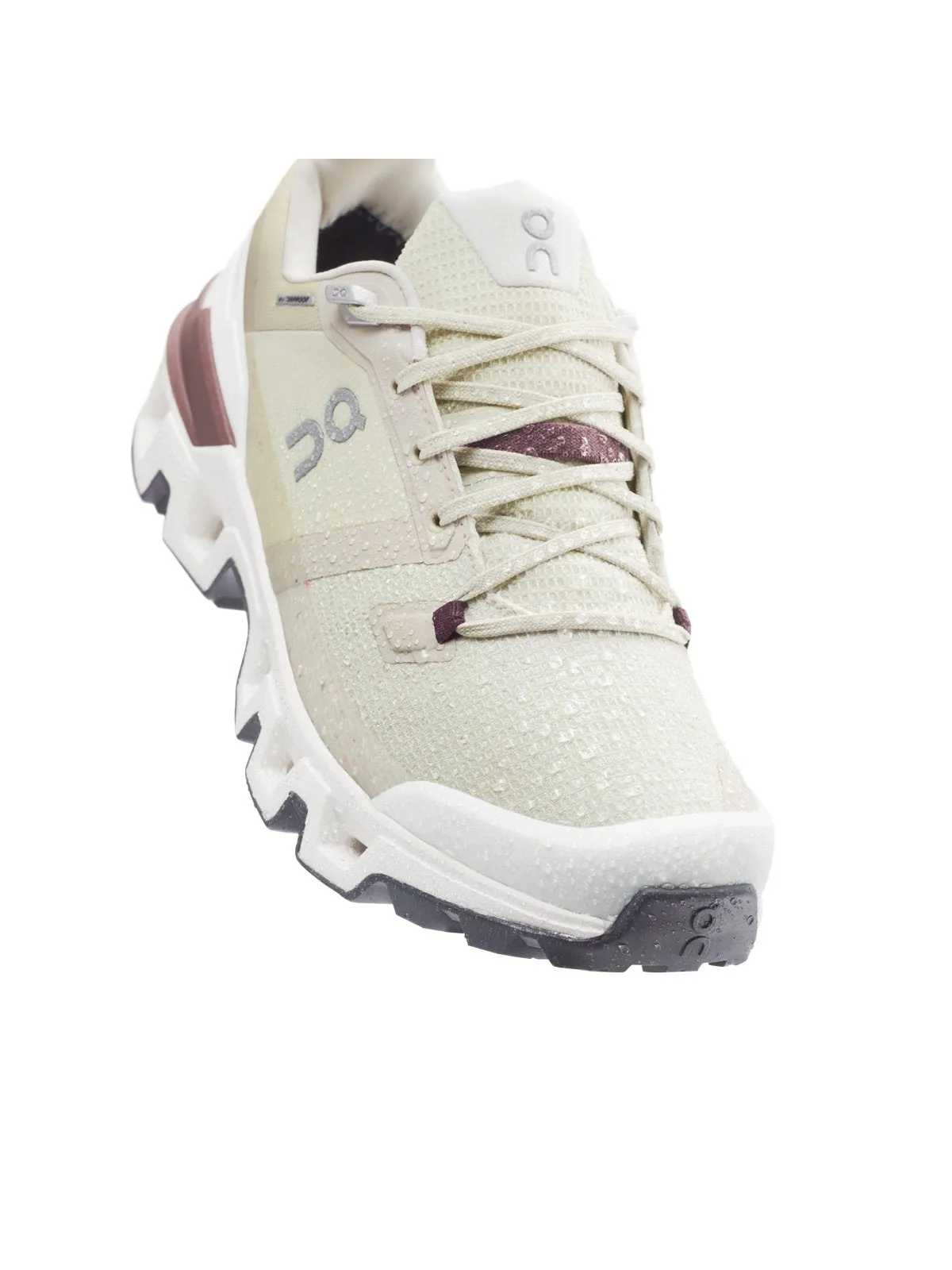 Buty trailowe damskie ON RUNNING Cloudwander Waterproof beżowe