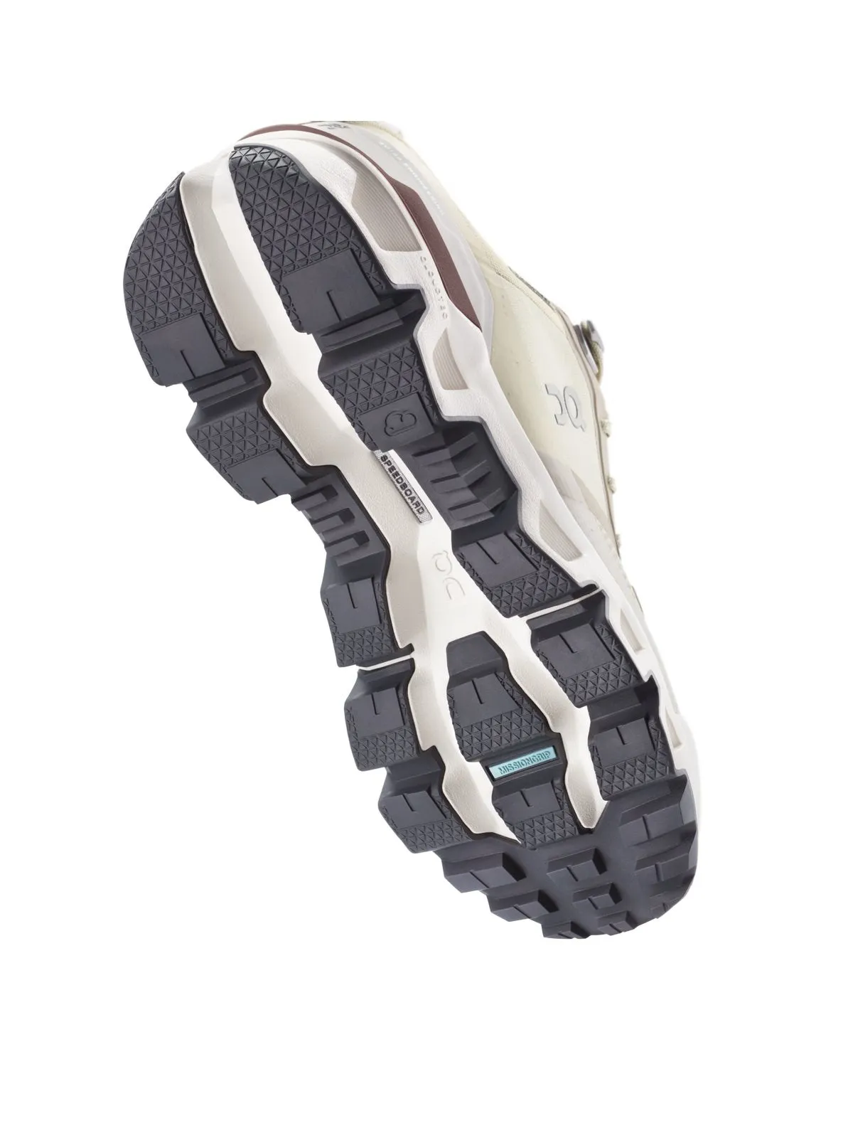Buty trailowe damskie ON RUNNING Cloudwander Waterproof beżowe