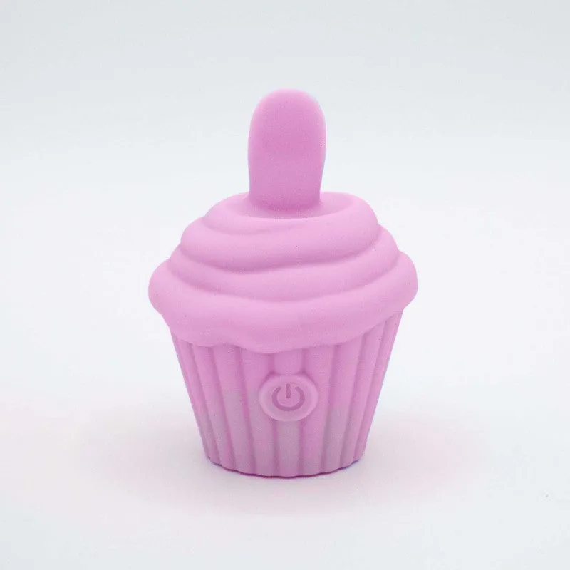 Cake Eater Clit Flicker Stimulator - Pink